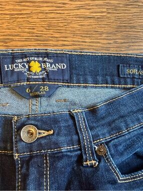 Lucky Brand Sofias Indigo Denim Jeans